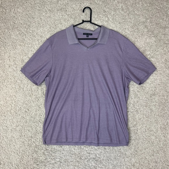 Robert Barakett Other - Robert Barakett Polo Shirt Mens XXL Purple Preppy Travel Beachy Cruise Spring